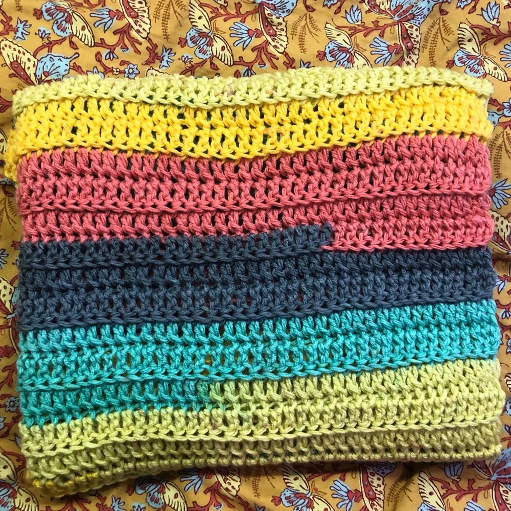 ⭐️Host Pick ⭐️ Handmade 🇨🇦 Crochet Blanket - Brand New - Picture 5 of 5